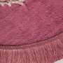 Mijölnir Juego de alfombras de baño fucsia